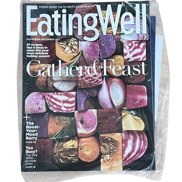 EatingWell Magazine Lot 5 Issues 2017-2019 Healthy Recipes Cooking Ideas - Picture 6 of 7